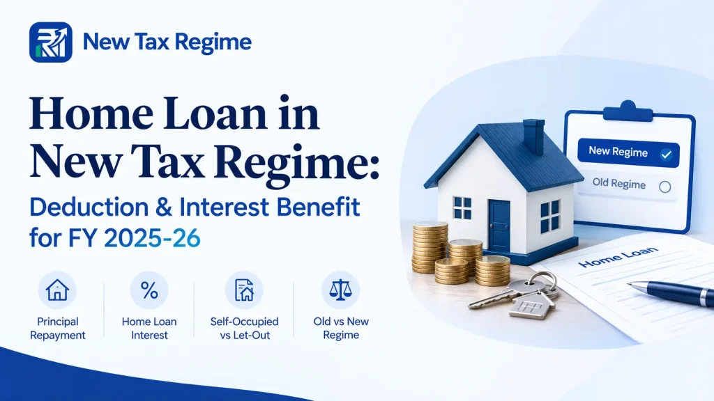Home Loan in New Tax Regime: Deduction & Interest Benefit for FY 2025-26 Home Loan