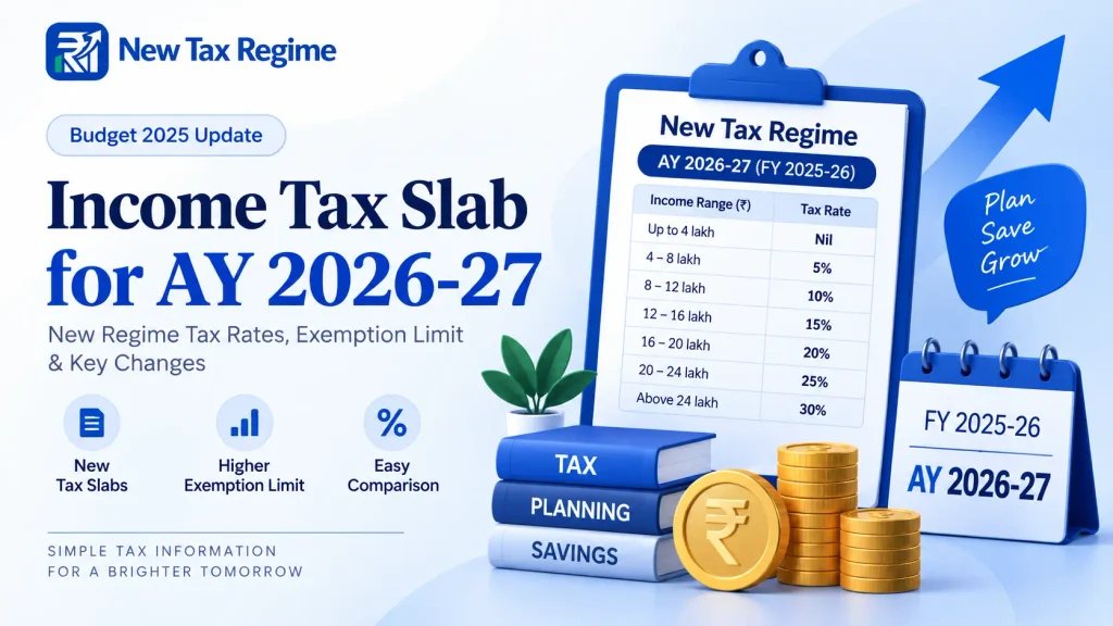 Income Tax Slab for AY 2026-27