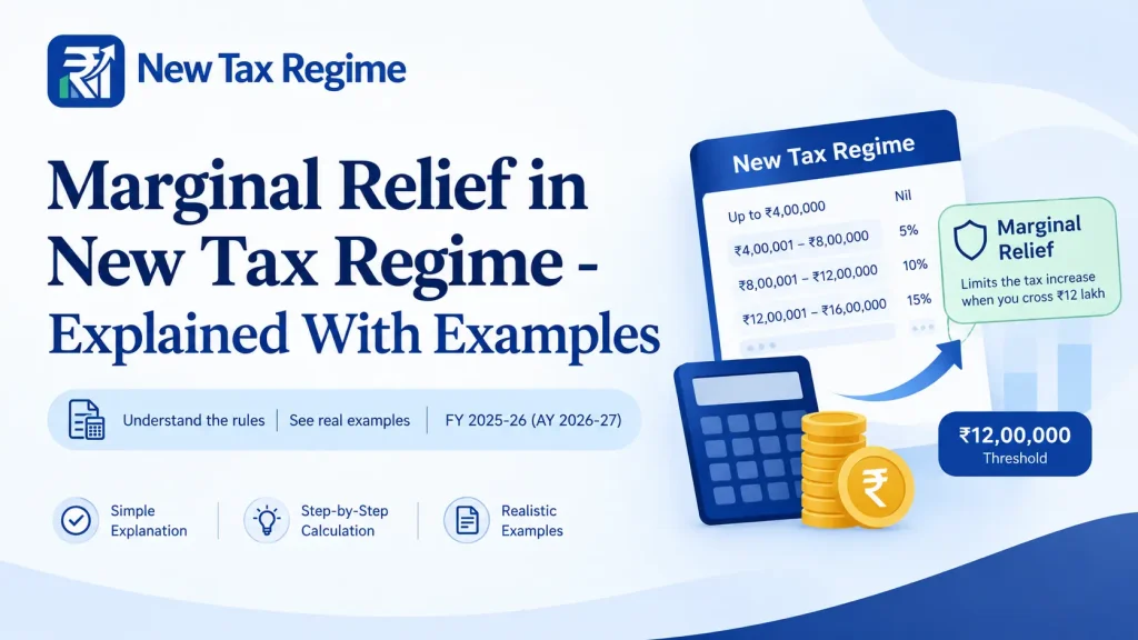 Marginal Relief in New Tax Regime – Explained With Examples Marginal Relief