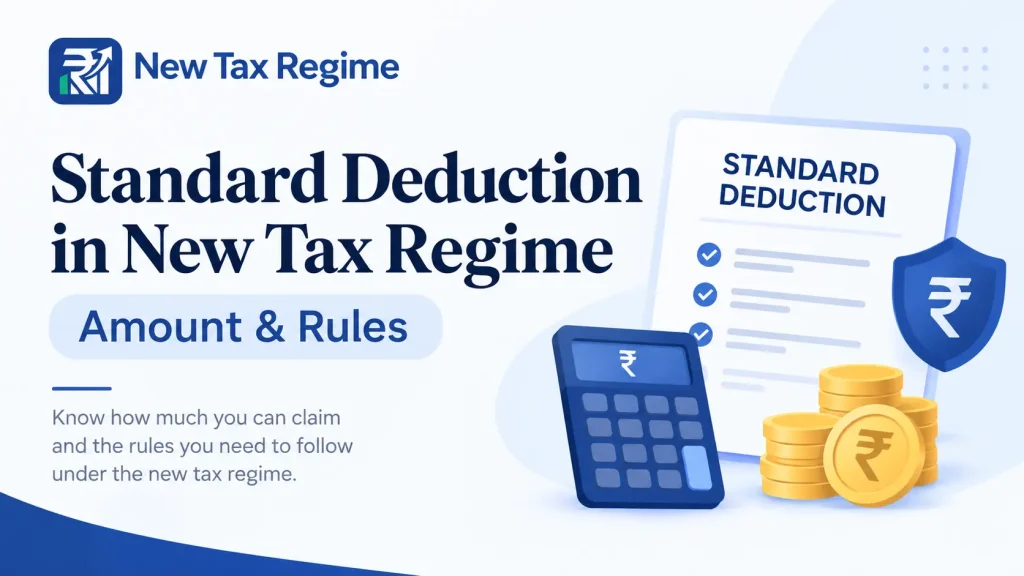 Standard Deduction in New Tax Regime – Amount & Rules Standard Deduction in New Tax Regime