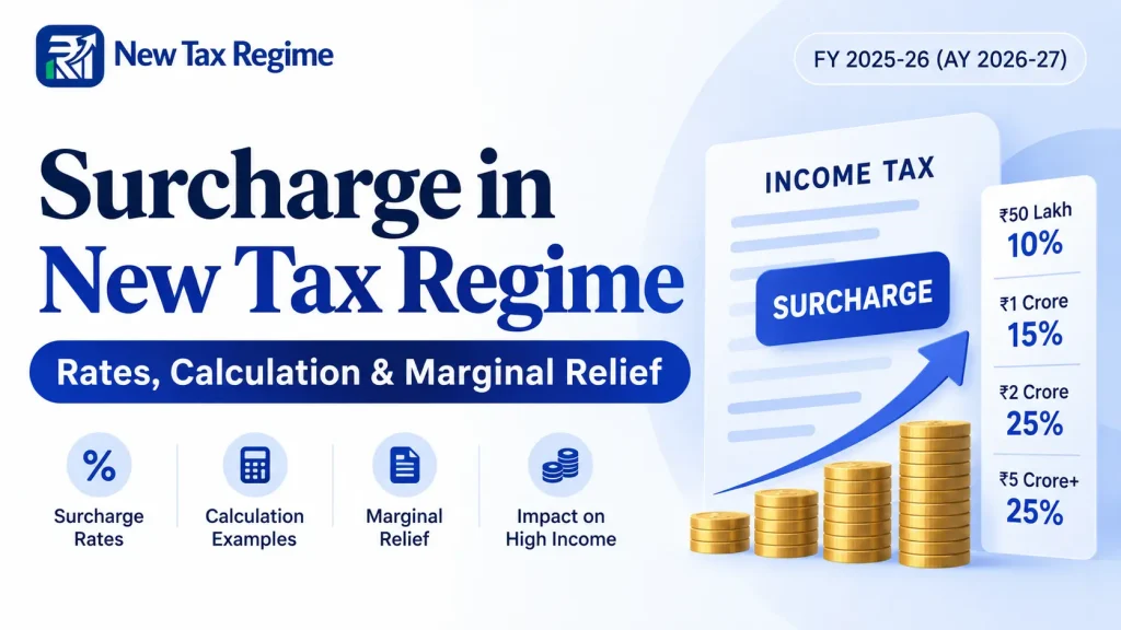 Surcharge in New Tax Regime